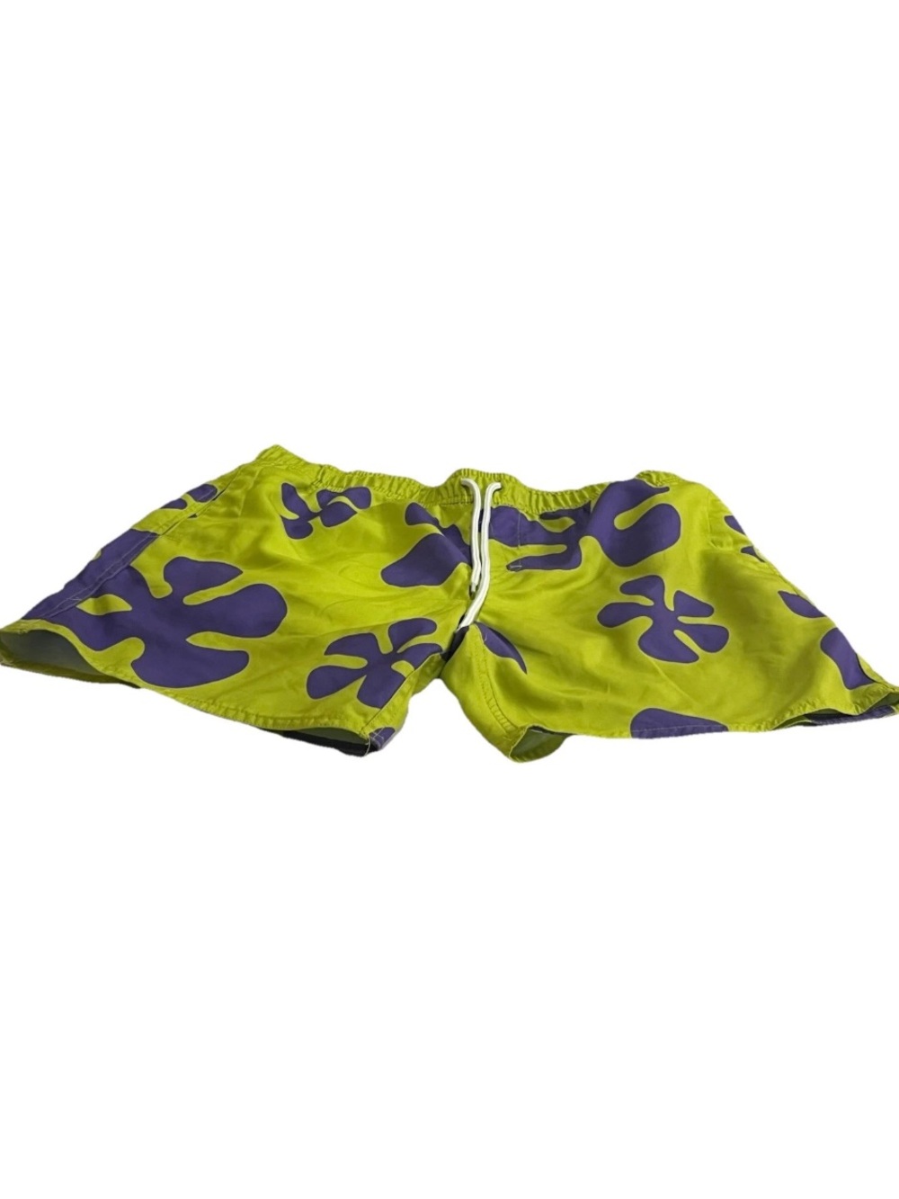 2023 SpongeBob Patrick Retro Style Size M Green Swimming Trunks Shorts Cosplay